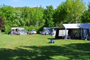 Mooie grote plaatsen op deze groene boerderijcamping in Overijssel